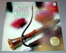 Mozart Clarinet / Bassoon Concert Lp Neville Marriner - £10.86 GBP