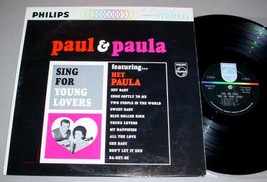 Paul &amp; Paula Lp   Sing For Young Lovers - £10.06 GBP