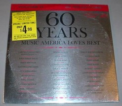 60 Years Music America Loves Best Sealed 2 Lp Rca V.2 - £19.61 GBP