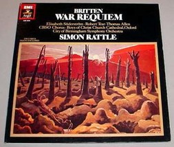 Simon Rattle 2 Lp   Britten War Requiem - £13.94 GBP