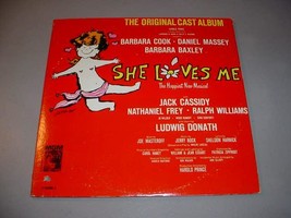 SHE LOVES ME 2 LP Original Cast - Jack Cassidy, Barbara Cook (1963) - £13.98 GBP