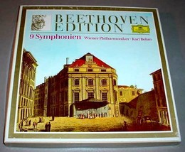 Karl Bohm Wiener Philharmoniker 8 Lp Box   Beethoven Edition - £36.27 GBP