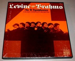 James Levine Conducts Brahms 4 Symphonies 4 Lp Box Set - £28.06 GBP