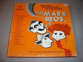 Marx Brothers 4 Lp Box Set Radio Broadcasts   Murray Hill 931680 - £19.88 GBP
