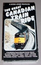 Great Canadian Train Ride Vhs Video Toronto To Victoria - £15.63 GBP