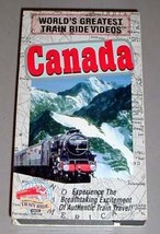 CANADA - World&#39;s Greatest Train Rides Videos VHS - $19.95