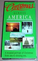 CHRISTMAS ACROSS AMERICA VHS - Musical Portrait - $12.25