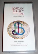 Jordan High School Vhs Video Legacy 1996   Sandy, Utah - £27.49 GBP