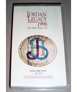 JORDAN HIGH SCHOOL VHS VIDEO LEGACY 1996 - Sandy, Utah - $34.95