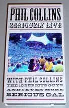 Phil Collins Seriously Live Vhs (Germany, 1990) - £11.88 GBP