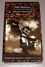 Polynesian Cultural Center Sealed Vhs Video - £9.79 GBP