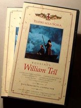 ROSSINI&#39;S WILLIAM TELL 2 VHS VIDEO SET - £27.48 GBP