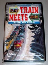 TRAIN MEETS SEALED VHS - Two Trains at Every Location! - $24.95