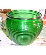 National Potteries Ribbed Mid-Century Retro Styled Bowl Vase #1162,Cleve... - £19.92 GBP
