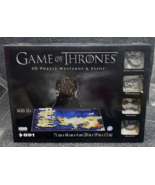 Game of Thrones 4D Cityscape Puzzle Westeros &amp; Essos Winterfell Braavos ... - £15.59 GBP
