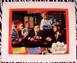 ALGIERS Boyer &amp; Lamarr - Movie Lobby Card - £11.99 GBP