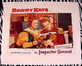 INSPECTOR GENERAL Danny Kaye - Movie Lobby Card - $15.00
