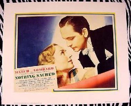 NOTHING SACRED Carole Lombard - Movie Lobby Card - $15.00