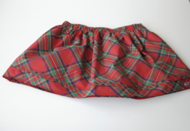 Vineyard Vines Girls Jolly Plaid Party Skirt Lighthouse Red Size L 14 NWT - £17.58 GBP