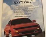 1990 Toyota Celica Vintage Print Ad Advertisement pa11 - £5.43 GBP