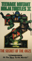 Teenage Mutant Ninja Turtles 2 VHS 1991 - £14.70 GBP
