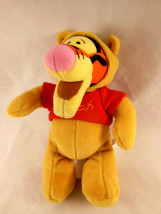 8&quot; Disney Tigger as Pooh Bean Bag Plush Stuffed Animal New with tags - $8.90