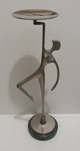 Vintage  Art Deco Style Metal Ballet Server Statue  13.5&quot; Tall - £29.35 GBP