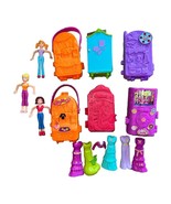 Vintage 2006 Polly Pocket Lot Bundle McDonald’s  Figures Dresses Cases Toys