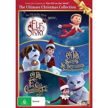 Elf on the Shelf / Santa&#39;s St Bernards Save Christmas? DVD | Region 4 - £18.78 GBP