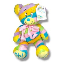 Build-A-Bear DR SEUSS Bear Plush Oh The Places You&#39;ll Go Rainbow 17” Toy NEW  - £17.27 GBP