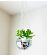 Hanging Disco Ball Planter or Utensil Holder - £30.28 GBP+