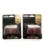 2-PACK Wahl 5 Star Series Shaver/Shaper Close Silver Foil Replacement 70... - $33.77 CAD