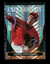 2011 Donruss Elite Extra Holo Die Baseball Card P-41 Robert Stephenson Reds Le - £7.90 GBP