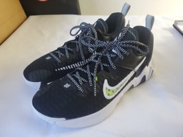 Mens 10.0- Nike Giannis Immortality Basketball Shoes Black Volt Green - $63.36