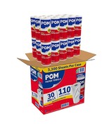 POM Individually Wrapped 2-Ply Paper Towels (110 sheets/roll, 30 rolls) - £45.93 GBP