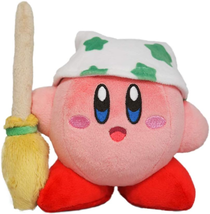 Little Buddy 1459 Kirby of the Stars Collection: Kirby Cleaning 5&quot; Plush - £19.92 GBP