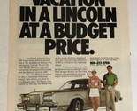 1982 Budget Rent A Car Vintage Print Ad Advertisement pa15 - $5.93