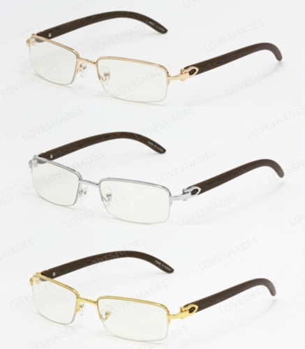 Cartier Style Wood Buffs Glasses Sunglasses and 14 similar items