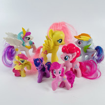 My Little Pony Lot of 7 Assorted Mixed Mini Figures McDonalds Blind Bag G4 MLP - £18.91 GBP