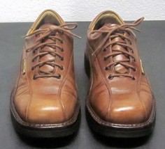 Mephisto Abel Mens (7 Us) AIR-RELAX Goodyear Welt Brown Leather Oxford Shoes Euc - £47.99 GBP