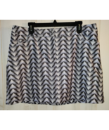 NEW WOMENS Slazenger GOLF FIVE POCKETS GEOMETRIC PRINT SKORT  SIZE 12 - €29,94 EUR