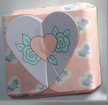 Barbie doll Heart Family accessory cardboard box present vintage 1980s M... - £7.07 GBP