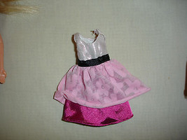 doll clothes semiformal dress ten inch Skipper and small breast Barbies vintage - £7.95 GBP