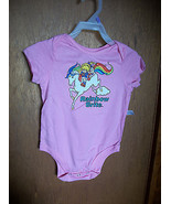 Rainbow Brite Baby Infant Clothes 12M Girl Pink Horse Pony Creeper Bodys... - €8,26 EUR