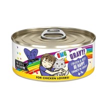 BFF Cat Omg Chicken and Beef Be Happy Dinner in Gravy 5.5oz. (Case of 8) - £21.32 GBP