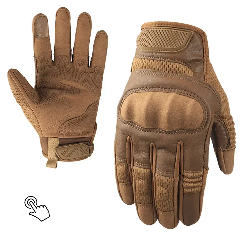 Outdoor Sports Non-slip Mountain Climbing Touch Screen Gloves Riding Motorcycle - £19.28 GBP