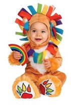 Halloween Cute Lucky Lion Romper Costume Baby 6-12 Months Fantasia Infan... - £23.91 GBP