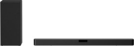LG SN5Y 2.1 Channel High Res Audio Sound Bar with DTS Virtual:X, Black - $199.00