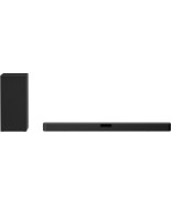 LG SN5Y 2.1 Channel High Res Audio Sound Bar with DTS Virtual:X, Black - £157.70 GBP