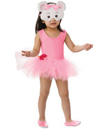 ANGELINA BALLERINA COSTUME 7-8 YEARS OLD WITH FACE MASK HALLOWEEN COSTUME - £14.17 GBP
